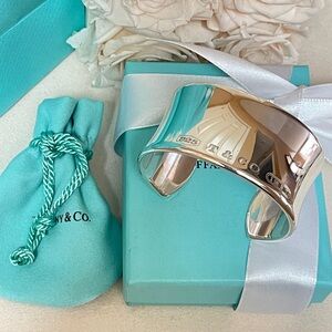 Tiffany & Co. 1837 Wide Cuff Bracelet in Sterling Silver $1,450